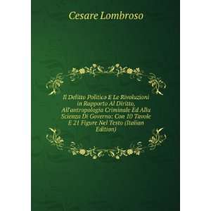  Tavole E 21 Figure Nel Testo (Italian Edition) Cesare Lombroso Books