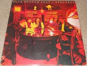 BLUE OYSTER CULT AUTOGRAPHED SPECTRES ALBUM ERIC BLOOM & BUCK 