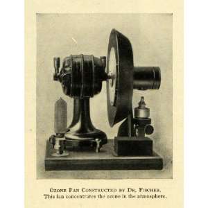  1909 Print Ozone Fan Machine Fisher Berlin University 