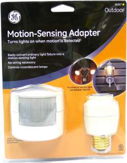   55217 Outdoor Motion Activated Light Bulb Socket 043180552174  