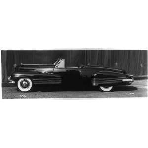   1938 Buick convertible in showroom,General Motors Corp