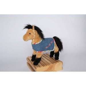  Thor Buckskin Horse with Blanet 11 by Douglas Cuddle Toys 