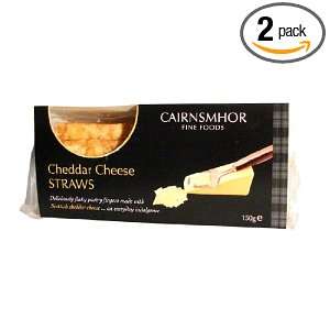 Cairnsmhor Fine Foods Scottish Cheddar Cheese Straws, 5.3 Ounce (Pack 