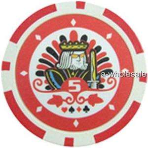 1000 11.5G REAL CASINO STYLE POKER CHIPS SET With Case  