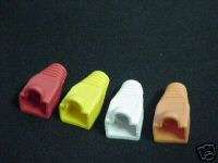 Colored Boot Shells for RJ45 CAT5 CAT5e Connector #1903  