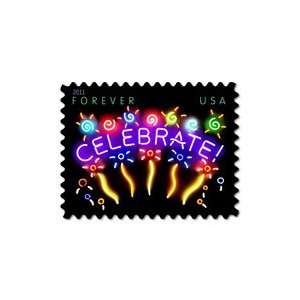  Celebrate 4 Stamps forever us Postage Stamps NEW 