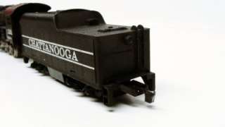 HO Tyco Chattanooga 0 8 0 Steam Locomotive 1261 w/ Tender Used  