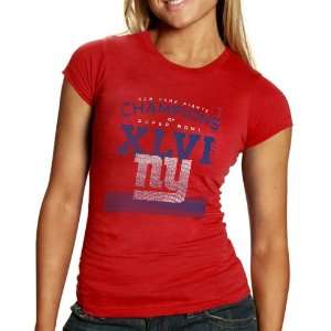 Reebok New York Giants Super Bowl XLVI Champions Ladies Field General 