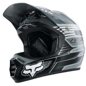  Fox Racing V 3 Striper Helmet   Medium/Black Automotive