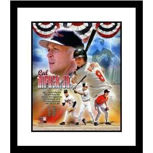  Cal Ripken Jr Framed Photo   Hall of Fame 2007 Collage 