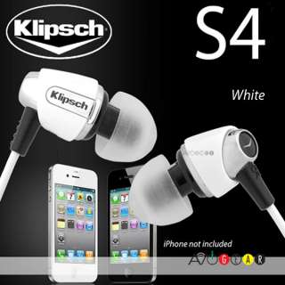   S4 WH WHITE In Ear Enhanced Bass and Noise Isolating Headphone  