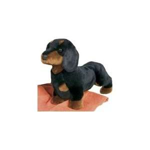  Spats the Black and Brown Plush Dachshund Puppy Dog by 