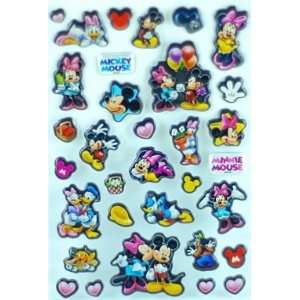  Cute Japanese Sparkling Micky Stickers (Embossing) Toys 