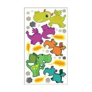  Sparkler Classic Stickers Dragons