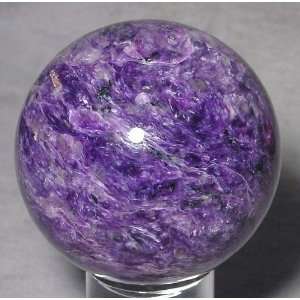 Charoite Natural Crystal Sphere  Russian