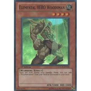  Yu Gi Oh   Elemental HERO Woodsman   Legendary Collection 