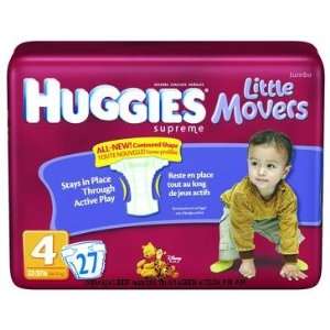  Huggies Supreme Little Movers Diapers Baby
