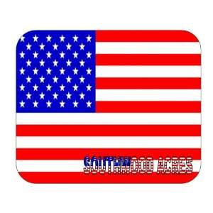  US Flag   Southwood Acres, Connecticut (CT) Mouse Pad 