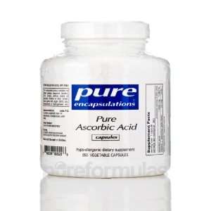 Pure Encapsulations Pure Ascorbic Acid 1 Grams 250 Vegetable Capsules
