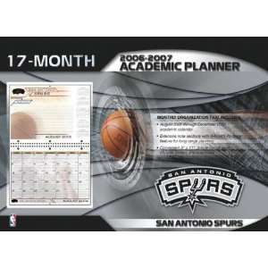  San Antonio Spurs 8x11 Academic Planner 2006 07 Sports 
