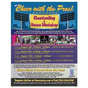  Cheer with the Pros Cheerleading & Dance Workshops Sports 