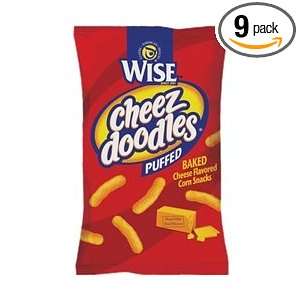 Wise Puffed Cheez Doodles, 15.0 Oz Bags (Pack of 9)  