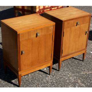 Mid Century Modern Night Stands End Tables  
