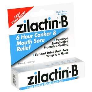  Zilactin B Mouth Sore Gel