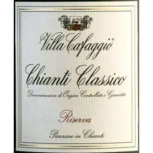   Cafaggio Chianti Classico Riserva Docg 750ml Grocery & Gourmet Food