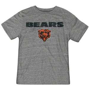  Chicago Bears Youth Grey Reebok Short Sleeve Triblend T 