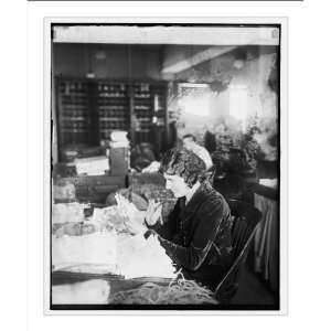 Historic Print (L) Miss Myrtie Soper in dead letter office, 1/26/26