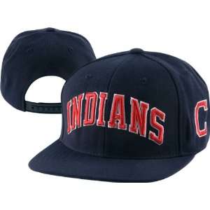  Cleveland Indians Second Skin Snapback Adjustable Hat 