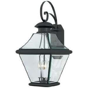  Rutledge Collection Black 29 High Outdoor Wall Light 