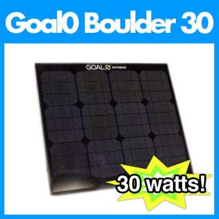 GOAL ZERO Boulder 30 Watt Solar Panel 32201 0 Power NEW  