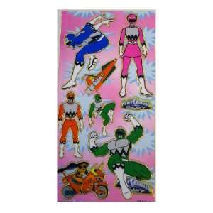  Power Ranger Stickers (1 Sheet) Toys & Games