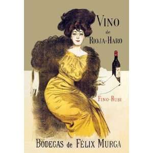  Exclusive By Buyenlarge Vino de Rioja Haro 28x42 Giclee on 