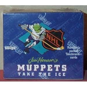  Jim Hensons Muppets Take the Ice NHL Trading Cards Box 