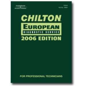  Chilton 2006 European Diagnostic Manual Automotive