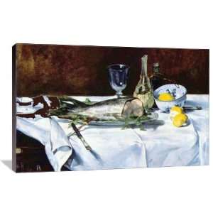  Still Life with Salmon   Gallery Wrapped Canvas   Museum 
