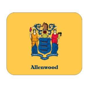  US State Flag   Allenwood, New Jersey (NJ) Mouse Pad 