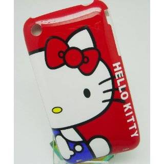 Hello Kitty Red Hard Back Case Cover for the Apple iPhone 3G 3GS 