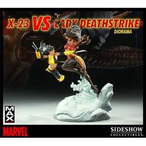  X 23 vs. Lady Deathstrike Diorama Toys & Games