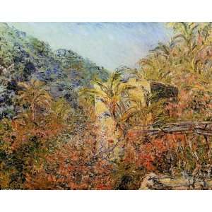   Monet   24 x 20 inches   The Valley of Sasso, Sunshine