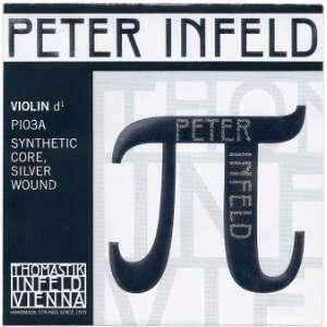  Peter Infeld (PI) Violin D String with Synthetic Core 