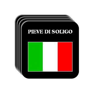  Italy   PIEVE DI SOLIGO Set of 4 Mini Mousepad Coasters 