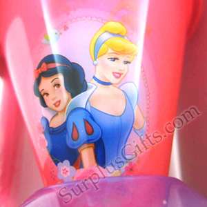 Disney Princess 3 Pack Snow Cone Tumbler Lid Straw Set   Container 