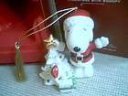 Lenox, Christmas With SNOOPY, Nov. Gemstone, New in Box