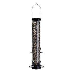   . 18 in Tube 4 port Sunflower/Mixed Seed Bird Feeder w/removable Base