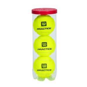  Wilson All Court Practice Tennis Balls   (Set of 6 Cans 