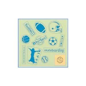  Scrappy Cat® Stamp Collection Sports Arts, Crafts 